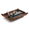 Full Grain Leather Valet Tray / Charging Station Main Street Forge