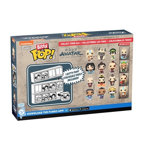 ToyShnip Funko Avatar: The Last Airbender Bitty Pop! Mini-Figure 4-Pack -