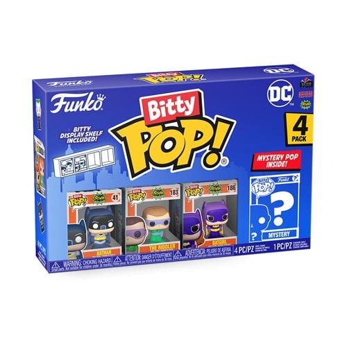 ToyShnip Funko Bitty Pop! Batman 1966 Mini-Figure 4-Pack - Select Set(s)