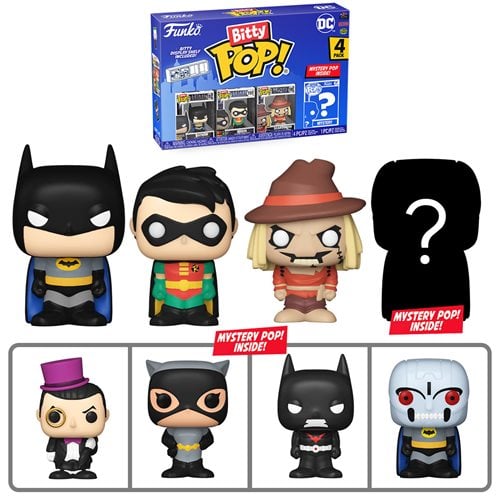 ToyShnip Funko Bitty Pop! Batman 1966 Mini-Figure 4-Pack - Select Set(s)