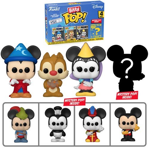 ToyShnip Funko Bitty Pop! Disney Classics Mini-Figure 4-Pack - Select Set(s)