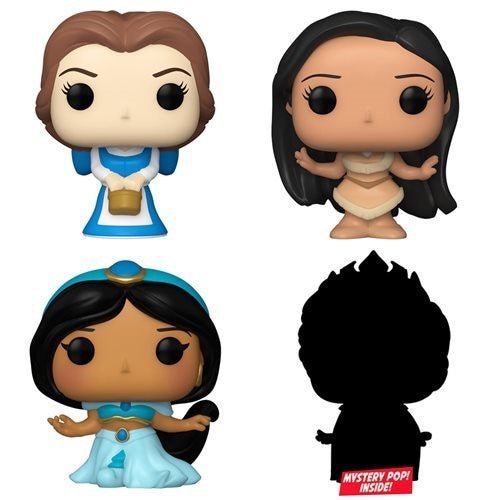 ToyShnip Funko Bitty Pop! Disney Princesses Mini-Figure 4-Pack - Select Set(s)
