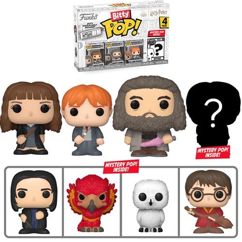 ToyShnip Funko Bitty Pop! Harry Potter - Mini-Figure 4-Pack - Select Set(s)