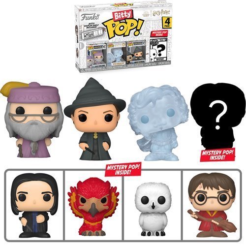 ToyShnip Funko Bitty Pop! Harry Potter - Mini-Figure 4-Pack - Select Set(s)