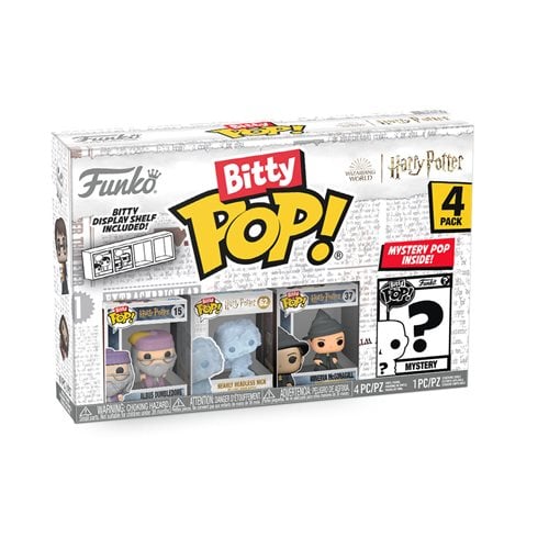 ToyShnip Funko Bitty Pop! Harry Potter - Mini-Figure 4-Pack - Select Set(s)