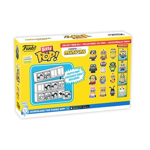 ToyShnip Funko Bitty Pop! Minions Mini-Figure 4-Pack - Select Set(s)