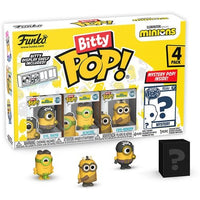 ToyShnip Funko Bitty Pop! Minions Mini-Figure 4-Pack - Select Set(s)