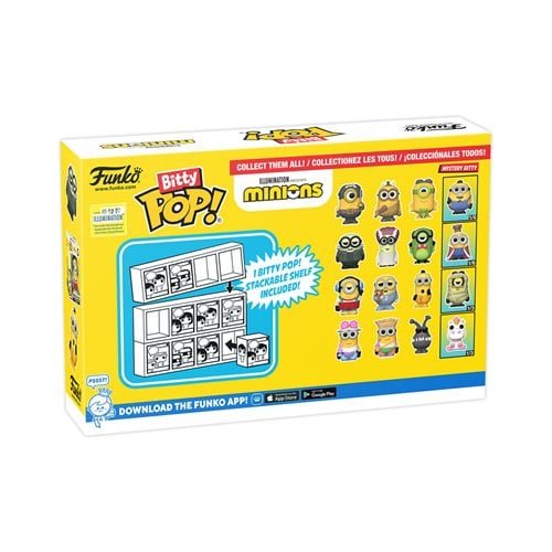 ToyShnip Funko Bitty Pop! Minions Mini-Figure 4-Pack - Select Set(s)
