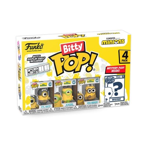 ToyShnip Funko Bitty Pop! Minions Mini-Figure 4-Pack - Select Set(s)