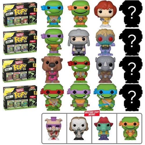 ToyShnip Funko Bitty Pop! Teenage Mutant Ninja Turtles Comics Mini-Figure