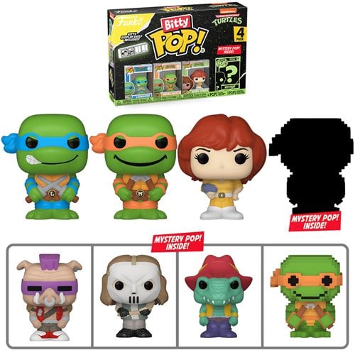 ToyShnip Funko Bitty Pop! Teenage Mutant Ninja Turtles Comics Mini-Figure