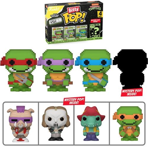 ToyShnip Funko Bitty Pop! Teenage Mutant Ninja Turtles Comics Mini-Figure
