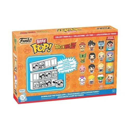 ToyShnip Funko Dragon Ball Z Bitty Pop! Mini-Figure 4-Pack - Select Set(s)