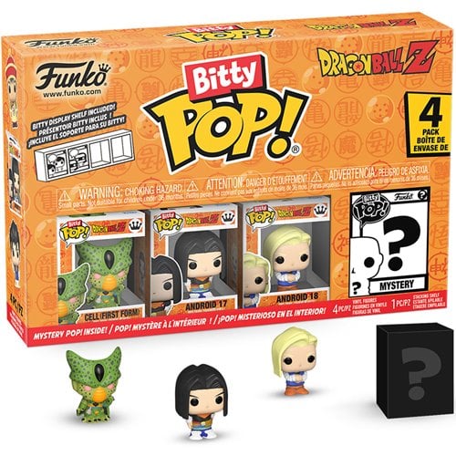 ToyShnip Funko Dragon Ball Z Bitty Pop! Mini-Figure 4-Pack - Select Set(s)
