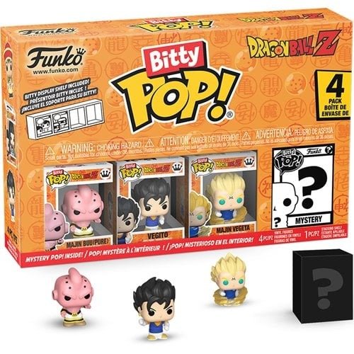 ToyShnip Funko Dragon Ball Z Bitty Pop! Mini-Figure 4-Pack - Select Set(s)