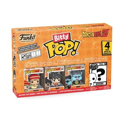 ToyShnip Funko Dragon Ball Z Bitty Pop! Mini-Figure 4-Pack - Select Set(s)