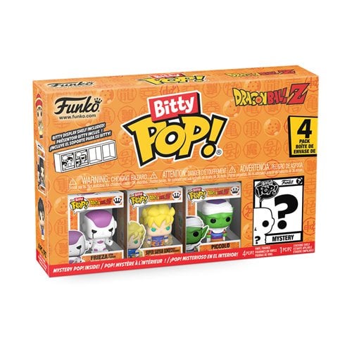 ToyShnip Funko Dragon Ball Z Bitty Pop! Mini-Figure 4-Pack - Select Set(s)