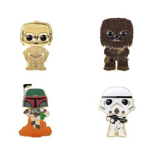 Funko Large Enamel Pop! Pin - Star Wars - Select Figure(s) ToyShnip