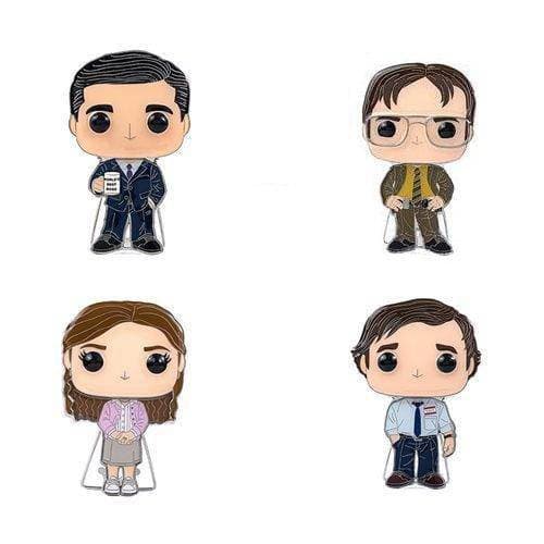 ToyShnip Funko Large Enamel Pop! Pin - The Office - Select Figure(s)