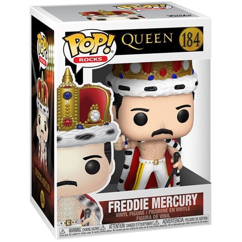 ToyShnip Funko Pop! Rocks - Queen - Freddie Mercury Vinyl Figure - Select