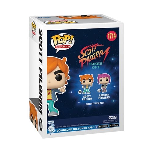 ToyShnip Funko Pop! Animation - Scott Pilgrim Takes Off Vinyl Figures - Select
