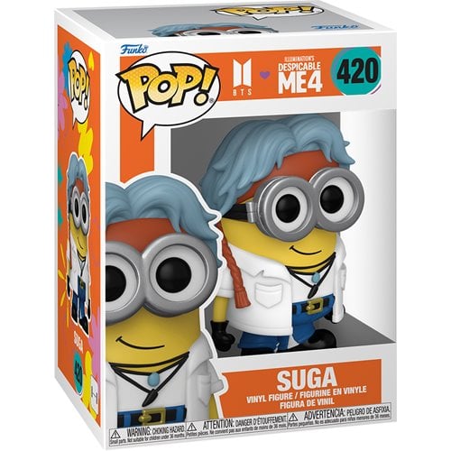 ToyShnip Funko Pop! - Despicable Me 4 Minion x BTS Vinyl Figure - Select