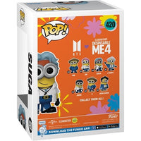 ToyShnip Funko Pop! - Despicable Me 4 Minion x BTS Vinyl Figure - Select