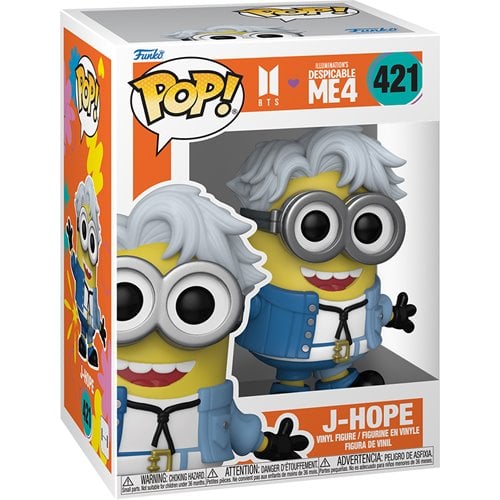 ToyShnip Funko Pop! - Despicable Me 4 Minion x BTS Vinyl Figure - Select