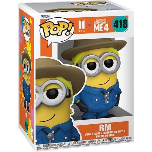 ToyShnip Funko Pop! - Despicable Me 4 Minion x BTS Vinyl Figure - Select