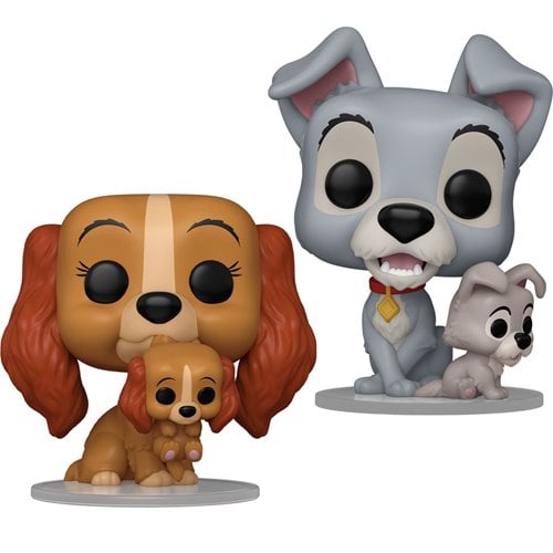 ToyShnip Funko Pop! Disney - Lady and the Tramp 70th Anniversary Vinyl Figures
