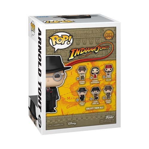 ToyShnip Funko Pop! - Indiana Jones Bobble Head - Choose your Favorite