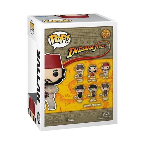 ToyShnip Funko Pop! - Indiana Jones Bobble Head - Choose your Favorite
