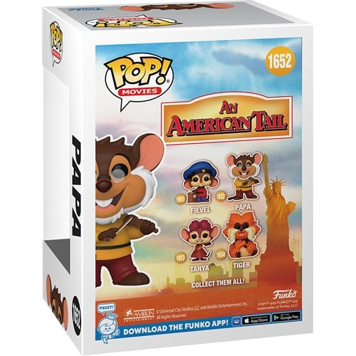 ToyShnip Funko Pop! Movies - An American Tail Vinyl Figures - Select Figure(s)