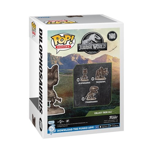 ToyShnip Funko Pop! Movies - Jurassic Park Fossil Vinyl Figures - Select