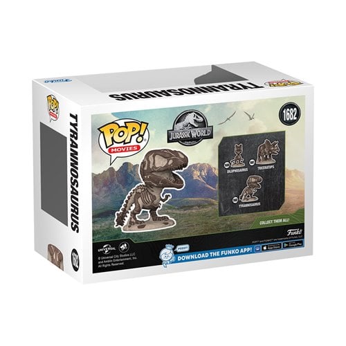 ToyShnip Funko Pop! Movies - Jurassic Park Fossil Vinyl Figures - Select