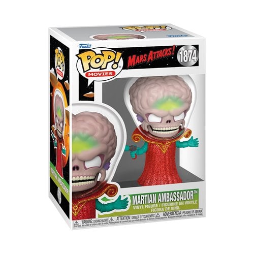 ToyShnip Funko Pop! Movies - Mars Attacks Vinyl Figure - Select Figure(s)