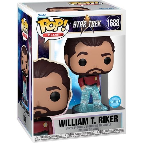 ToyShnip Funko Pop! Plus Star Trek Transporter Glitter Vinyl Figures - Select