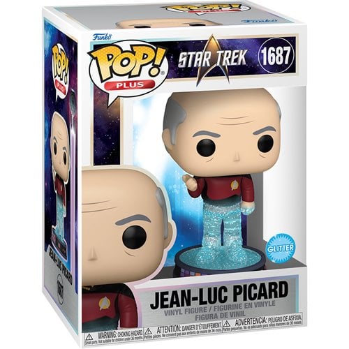 ToyShnip Funko Pop! Plus Star Trek Transporter Glitter Vinyl Figures - Select