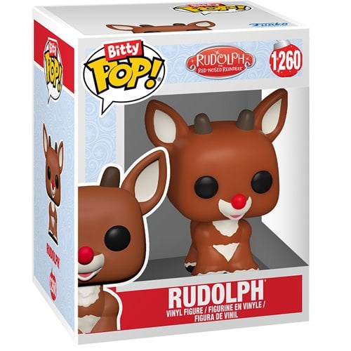 ToyShnip Funko Rudolph the Red-Nosed Reindeer Bitty Pop! Mini-Figure 4-Pack -