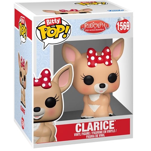ToyShnip Funko Rudolph the Red-Nosed Reindeer Bitty Pop! Mini-Figure 4-Pack -