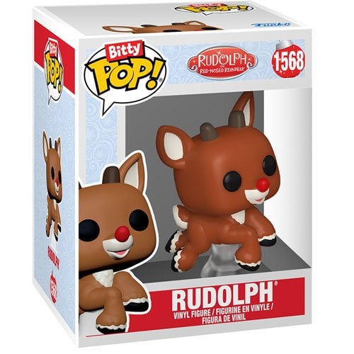 ToyShnip Funko Rudolph the Red-Nosed Reindeer Bitty Pop! Mini-Figure 4-Pack -