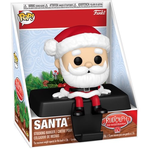 ToyShnip Funko Rudolph the Red-Nosed Reindeer Edge-Sitter Stocking Holder -