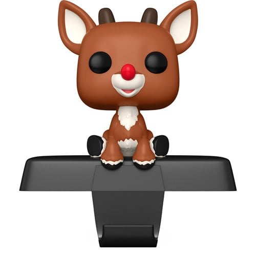 ToyShnip Funko Rudolph the Red-Nosed Reindeer Edge-Sitter Stocking Holder -