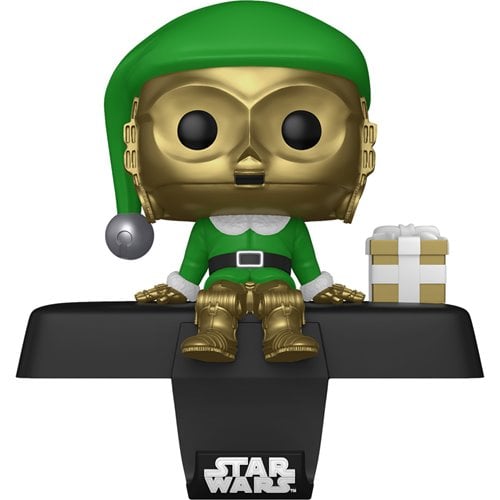 ToyShnip Funko Star Wars Holiday Edge-Sitter Stocking Holder - Select Figure(s)