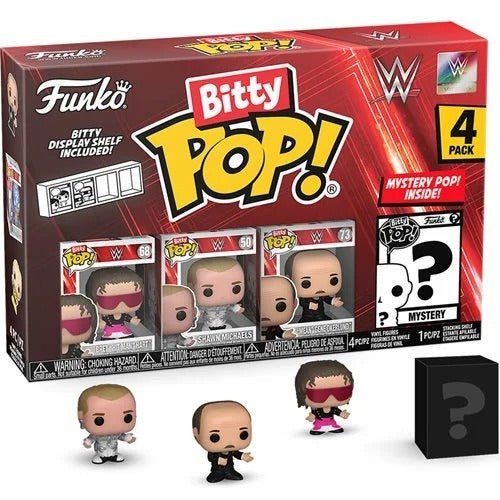 ToyShnip Funko WWE Bitty Pop! Mini-Figure 4-Pack - Select Set(s)