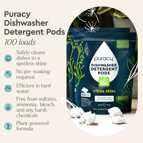 Dishwasher Detergent Pods Puracy