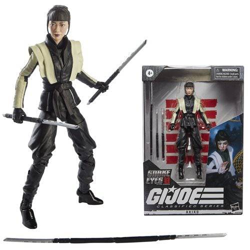 ToyShnip G.I. Joe Classified Series 6-Inch Snake Eyes: G.I. Joe Origins Action