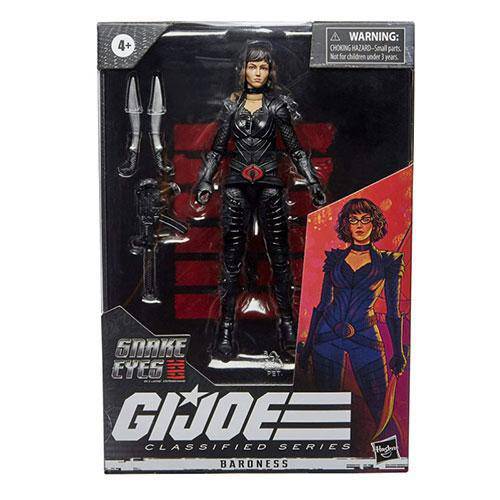 ToyShnip G.I. Joe Classified Series 6-Inch Snake Eyes: G.I. Joe Origins Action