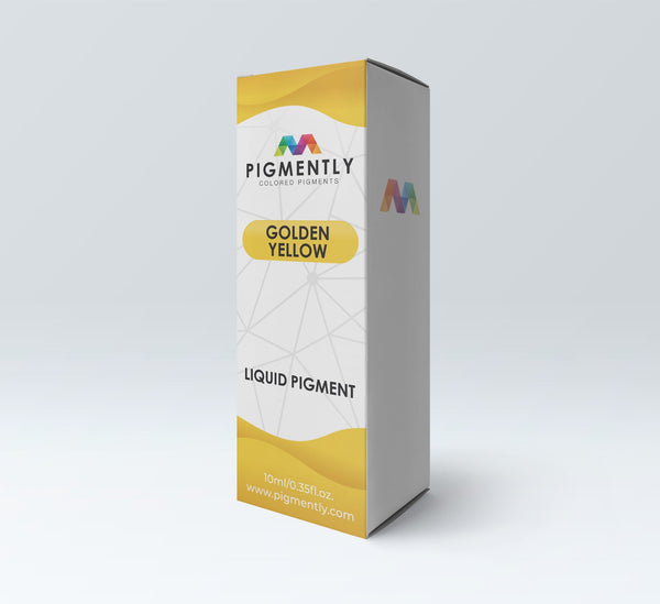 Golden Yellow Liquid Epoxy Dye UltraClear Epoxy