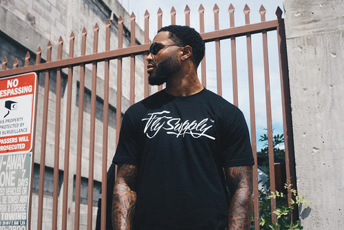 Fly Supply Logo: Black (10 Year Anniversary) Fly Supply Co